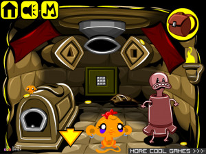 Игра Счастливая Обезьянка 690: Странный Мир — Глава 11 (Monkey GO Happy Stage 690: Weird World Chapter — 11) — играть онлайн бесплатно (изображение №6)