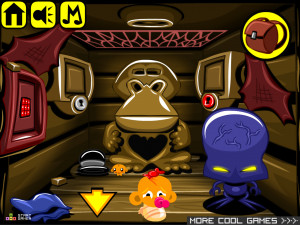 Игра Счастливая Обезьянка 692: Странный Мир — Глава 12 (Monkey GO Happy Stage 692: Weird World Chapter — 12) — играть онлайн бесплатно (изображение №3)
