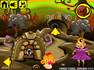 Игра Счастливая Обезьянка 692: Странный Мир — Глава 12 (Monkey GO Happy Stage 692: Weird World Chapter — 12) — играть онлайн бесплатно (изображение №4)