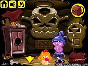 Игра Счастливая Обезьянка 692: Странный Мир — Глава 12 (Monkey GO Happy Stage 692: Weird World Chapter — 12) — играть онлайн бесплатно (изображение №6)