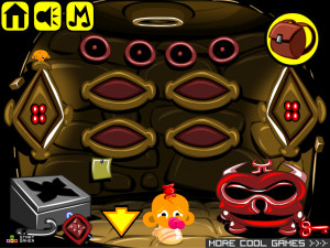 Игра Счастливая Обезьянка 692: Странный Мир — Глава 12 (Monkey GO Happy Stage 692: Weird World Chapter — 12) — играть онлайн бесплатно (изображение №7)