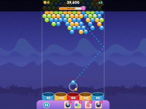 Игра Мастер Летящих Пузырей (Bubble UP Master) — играть онлайн бесплатно (изображение №2)