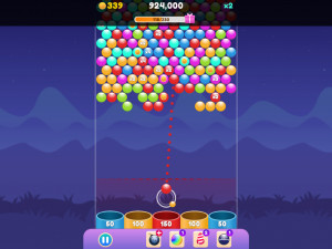 Игра Мастер Летящих Пузырей (Bubble UP Master) — играть онлайн бесплатно (изображение №5)