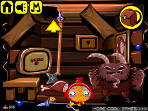 Игра Счастливая Обезьянка 694: Костюм Санты (Monkey GO Happy Stage 694: Santa Suit) — играть онлайн бесплатно (изображение №7)