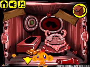 Игра Счастливая Обезьянка 695: Сочельник (Monkey GO Happy Stage 695: Christmas Eve) — играть онлайн бесплатно (изображение №3)