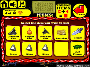 Игра Счастливая Обезьянка 698: Ящерица-Дракон (Monkey GO Happy Stage 698: DRAZARD - The Dragon Lizard) — играть онлайн бесплатно (изображение №6)