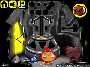 Игра Счастливая Обезьянка 698: Ящерица-Дракон (Monkey GO Happy Stage 698: DRAZARD - The Dragon Lizard) — играть онлайн бесплатно (изображение №7)