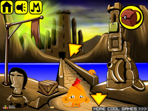 Игра Счастливая Обезьянка 699: Морская Змея (Monkey GO Happy Stage 699: Sea Snake) — играть онлайн бесплатно (изображение №3)