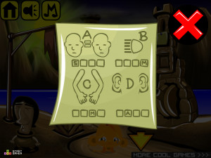 Игра Счастливая Обезьянка 699: Морская Змея (Monkey GO Happy Stage 699: Sea Snake) — играть онлайн бесплатно (изображение №5)