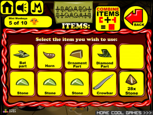 Игра Счастливая Обезьянка 705: Скрытая Статуя — Глава 2 (Monkey GO Happy Stage 705: The Hidden Statue Chapte — 2) — играть онлайн бесплатно (изображение №7)