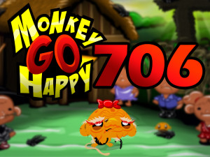 Игра Счастливая Обезьянка 706 (Monkey GO Happy Stage 706: Comic Figures, the Secret of Their Four-Fingered Hands Cicadas Honeymoon Monkeys of the corn) — играть онлайн бесплатно (изображение №1)