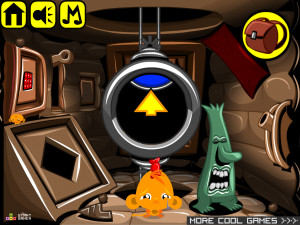 Игра Счастливая Обезьянка 707: Скрытая Статуя — Глава 3 (Monkey GO Happy Stage 707: The Hidden Statue Chapte — 3) — играть онлайн бесплатно (изображение №4)