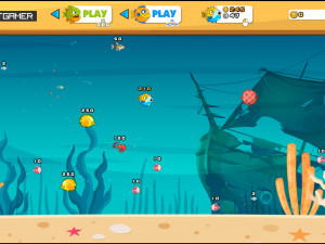Игра Рыба Ест Рыбу и Становится Большой (Fish Eat Getting Big) — играть онлайн бесплатно (изображение №2)