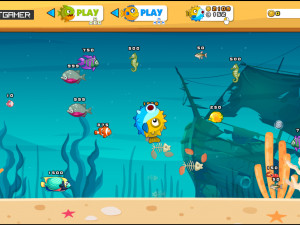 Игра Рыба Ест Рыбу и Становится Большой (Fish Eat Getting Big) — играть онлайн бесплатно (изображение №4)