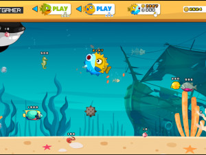 Игра Рыба Ест Рыбу и Становится Большой (Fish Eat Getting Big) — играть онлайн бесплатно (изображение №6)