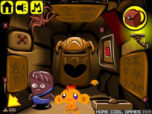 Игра Счастливая Обезьянка 709: Скрытая Статуя — Глава 4 (Monkey GO Happy Stage 709: The Hidden Statue Chapte — 4) — играть онлайн бесплатно (изображение №5)