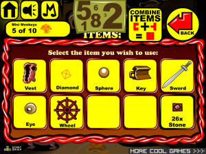 Игра Счастливая Обезьянка 709: Скрытая Статуя — Глава 4 (Monkey GO Happy Stage 709: The Hidden Statue Chapte — 4) — играть онлайн бесплатно (изображение №7)