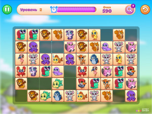 Игра Дрим Пет Линк 2 (Dream Pet Link 2) — играть онлайн бесплатно (изображение №2)