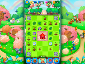 Игра Королевское Ранчо: Объединяй и Собирай (Royal Ranch Merge and Collect) — играть онлайн бесплатно (изображение №3)