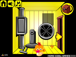 Игра Счастливая Обезьянка 714: Остановите Крысиные Бега (Monkey GO Happy Stage 714: Mateusz Skutniks Submachine Stop the rat race please) — играть онлайн бесплатно (изображение №6)