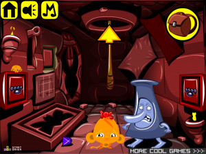 Игра Счастливая Обезьянка 717: Скрытая Статуя — Глава 8 (Monkey GO Happy Stage 717: The Hidden Statue Chapte — 8) — играть онлайн бесплатно (изображение №5)