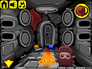 Игра Счастливая Обезьянка 719: Скрытая Статуя — Глава 9 (Monkey GO Happy Stage 719: The Hidden Statue Chapte — 9) — играть онлайн бесплатно (изображение №3)