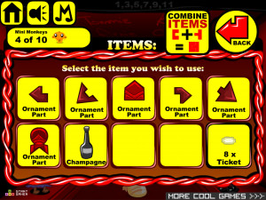 Игра Счастливая Обезьянка 720: Музей Восковых Фигур (Monkey GO Happy Stage 720: Wax Museum Comes Alive at Night Theme) — играть онлайн бесплатно (изображение №4)