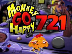 Игра Счастливая Обезьянка 721: Победить Демона (Monkey GO Happy Stage 721: Defeat The Demon) — играть онлайн бесплатно (изображение №1)