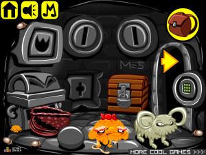 Игра Счастливая Обезьянка 721: Победить Демона (Monkey GO Happy Stage 721: Defeat The Demon) — играть онлайн бесплатно (изображение №5)