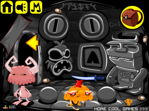 Игра Счастливая Обезьянка 721: Победить Демона (Monkey GO Happy Stage 721: Defeat The Demon) — играть онлайн бесплатно (изображение №6)