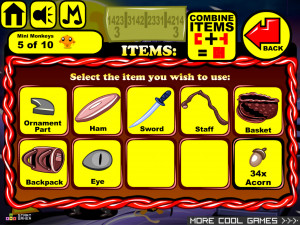 Игра Счастливая Обезьянка 721: Победить Демона (Monkey GO Happy Stage 721: Defeat The Demon) — играть онлайн бесплатно (изображение №7)