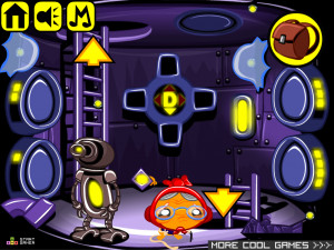 Игра Счастливая Обезьянка 723: Межпланетная — Глава 1 (Monkey GO Happy Stage 723: Interplanetary Chapter — 1) — играть онлайн бесплатно (изображение №4)