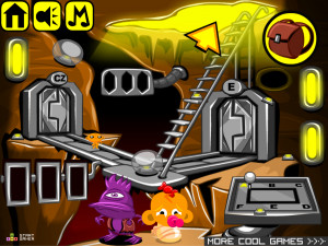 Игра Счастливая Обезьянка 725: Межпланетная — Глава 2 (Monkey GO Happy Stage 725: Interplanetary Chapter — 2) — играть онлайн бесплатно (изображение №4)