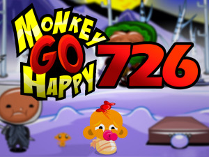 Игра Счастливая Обезьянка 726 (Monkey GO Happy Stage 726: Hollow Knight Yukon 1000 race, landscape and creatures) — играть онлайн бесплатно (изображение №1)