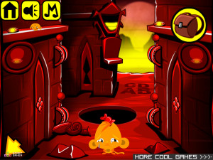 Игра Счастливая Обезьянка 727: Межпланетная — Глава 3 (Monkey GO Happy Stage 727: Interplanetary Chapter — 3) — играть онлайн бесплатно (изображение №3)