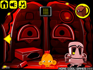 Игра Счастливая Обезьянка 727: Межпланетная — Глава 3 (Monkey GO Happy Stage 727: Interplanetary Chapter — 3) — играть онлайн бесплатно (изображение №4)