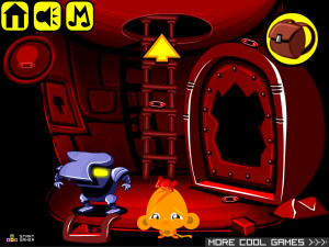 Игра Счастливая Обезьянка 727: Межпланетная — Глава 3 (Monkey GO Happy Stage 727: Interplanetary Chapter — 3) — играть онлайн бесплатно (изображение №7)