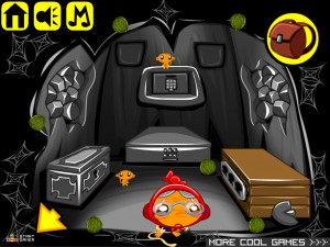 Игра Счастливая Обезьянка 728 (Monkey GO Happy Stage 728: Monkey Pirates with A Letter of Marque Monkey food fight) — играть онлайн бесплатно (изображение №3)