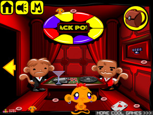 Игра Счастливая Обезьянка 730: Обезьяны в Лас-Вегасе (Monkey GO Happy Stage 730: Monkeys in Las Vegas) — играть онлайн бесплатно (изображение №3)