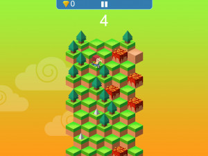 Игра Вниз по Склону (Down the Hill) — играть онлайн бесплатно (изображение №2)