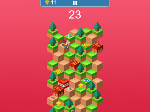 Игра Вниз по Склону (Down the Hill) — играть онлайн бесплатно (изображение №4)