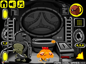 Игра Счастливая Обезьянка 731: Межпланетная — Глава 5 (Monkey GO Happy Stage 731: Interplanetary Chapter — 5) — играть онлайн бесплатно (изображение №3)