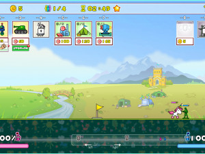 Игра Дурацкий Удар (Wacky Strike) — играть онлайн бесплатно (изображение №2)