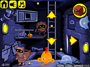 Игра Счастливая Обезьянка 733: Межпланетная — Глава 6 (Monkey GO Happy Stage 733: Interplanetary Chapter — 6) — играть онлайн бесплатно (изображение №4)