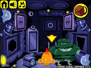 Игра Счастливая Обезьянка 733: Межпланетная — Глава 6 (Monkey GO Happy Stage 733: Interplanetary Chapter — 6) — играть онлайн бесплатно (изображение №5)