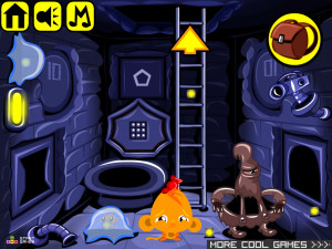 Игра Счастливая Обезьянка 733: Межпланетная — Глава 6 (Monkey GO Happy Stage 733: Interplanetary Chapter — 6) — играть онлайн бесплатно (изображение №6)