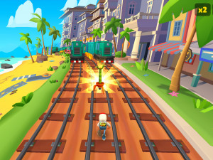 Игра Сабвей Серф: Гавайи (Subway Surfers: World Tour Hawaii) — играть онлайн бесплатно (изображение №7)