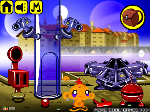 Игра Счастливая Обезьянка 735: Межпланетная — Глава 7 (Monkey GO Happy Stage 735: Interplanetary Chapter — 7) — играть онлайн бесплатно (изображение №2)