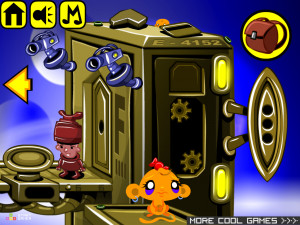 Игра Счастливая Обезьянка 735: Межпланетная — Глава 7 (Monkey GO Happy Stage 735: Interplanetary Chapter — 7) — играть онлайн бесплатно (изображение №4)