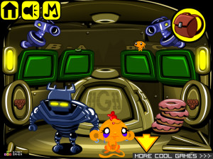 Игра Счастливая Обезьянка 735: Межпланетная — Глава 7 (Monkey GO Happy Stage 735: Interplanetary Chapter — 7) — играть онлайн бесплатно (изображение №5)